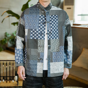 Tang Dynasty quilted design pattern jacket