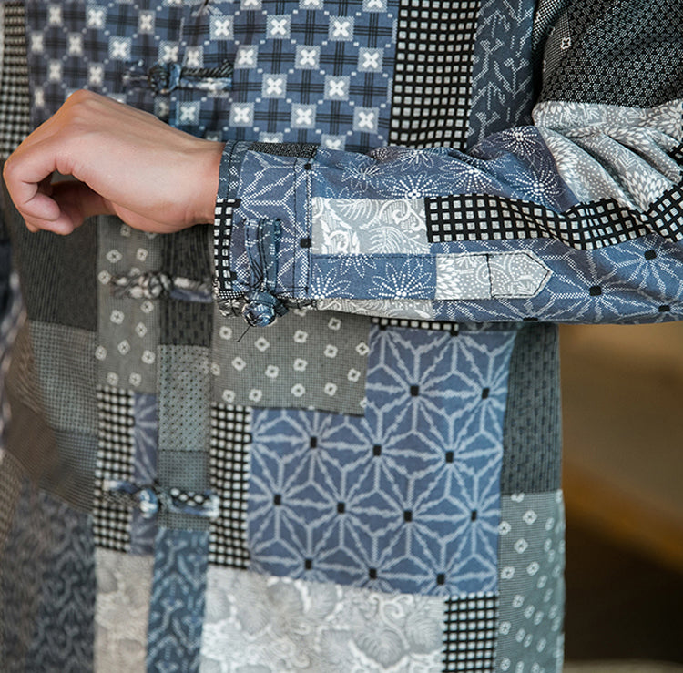 Tang Dynasty quilted design pattern jacket