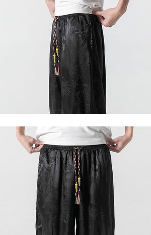 Dark energy dragon pants short ver.