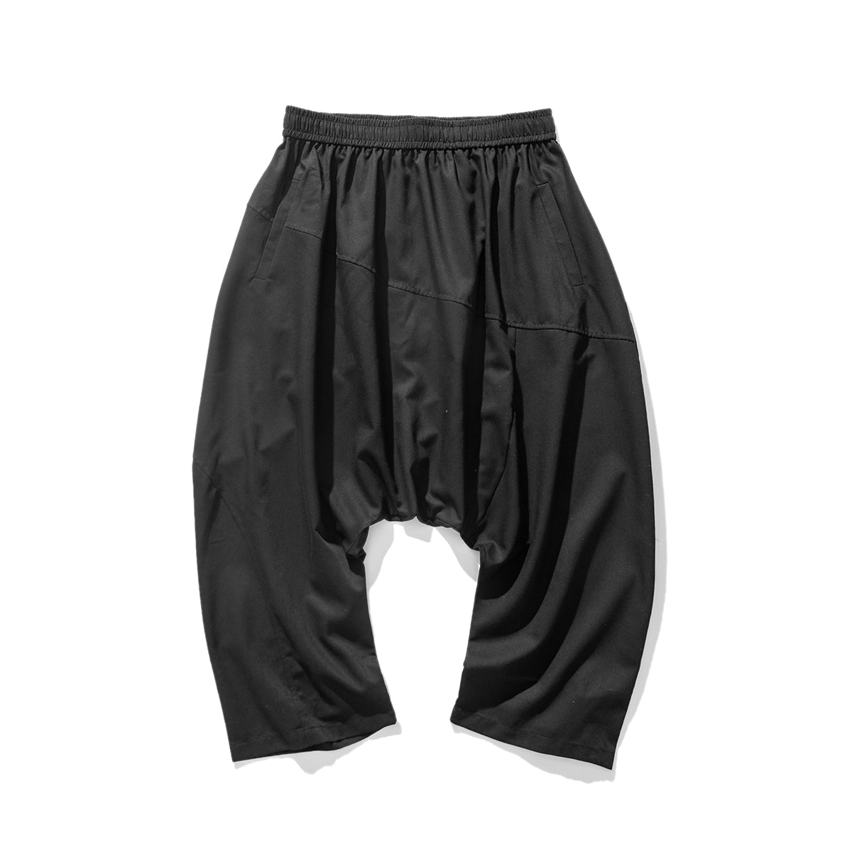 Solid free flow harem pants