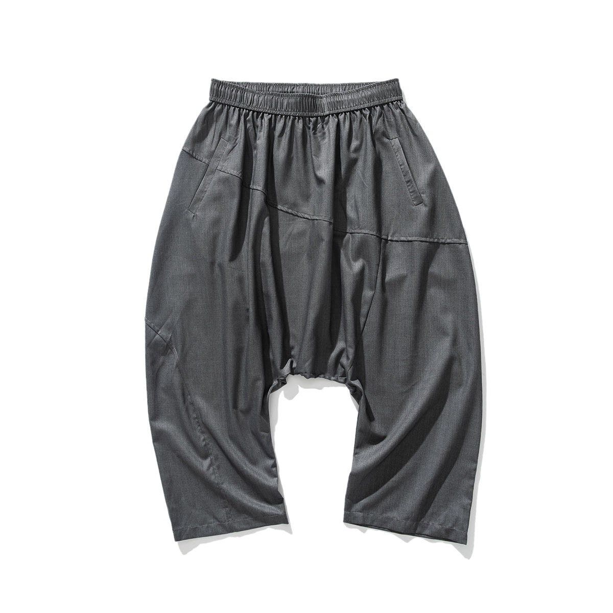 Solid free flow harem pants