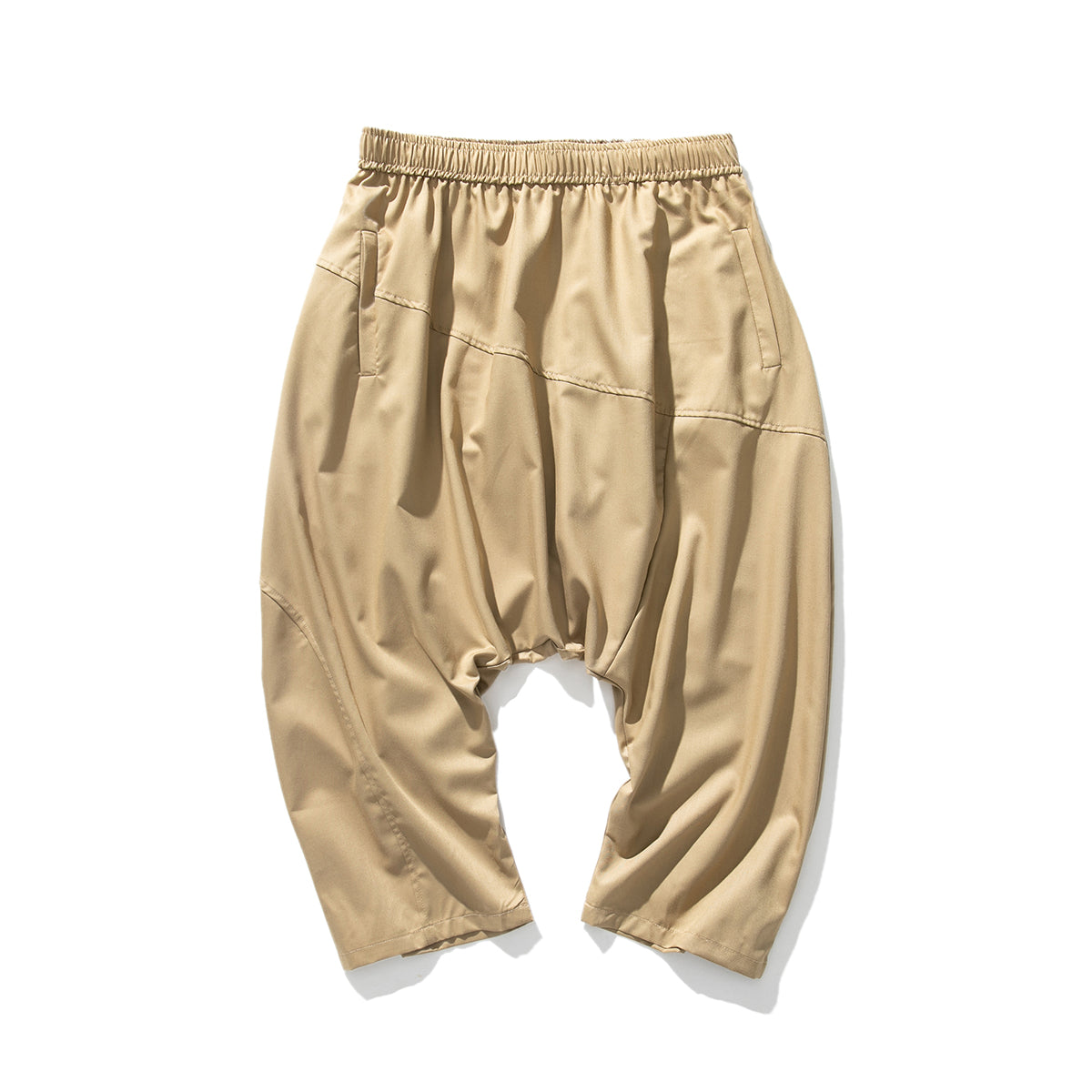Solid free flow harem pants