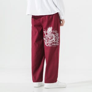 Baggy ghost ghost dragon harem pants