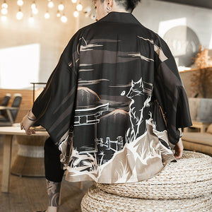Kabuki style Japanese kimono