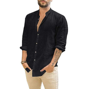 Honshu linen button down shirt