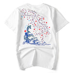 Tsunami cherry blossom T-shirt