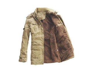 Casual fleece lining jacket