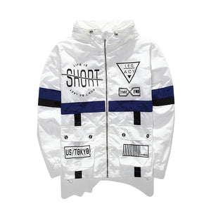 US/Tokyo collab windbreaker jacket