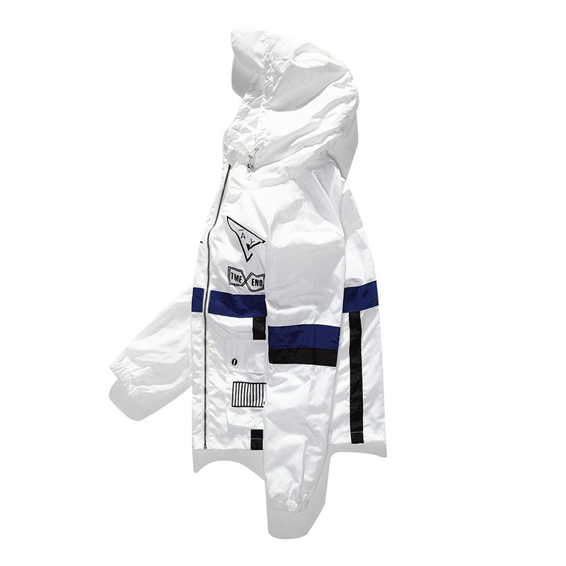 US/Tokyo collab windbreaker jacket