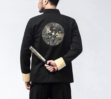 Chinese feng shui embroidery jacket