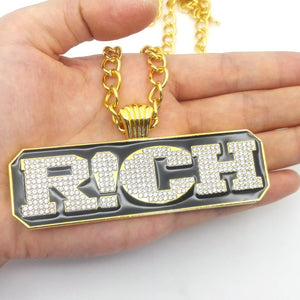 The rich necklace