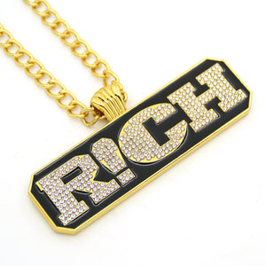 The rich necklace