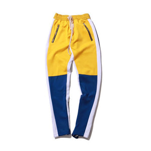 Multi-color athletic sweat pants