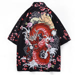 Eastern dragon kimono
