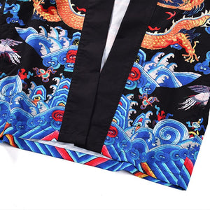 Eastern dragon kimono